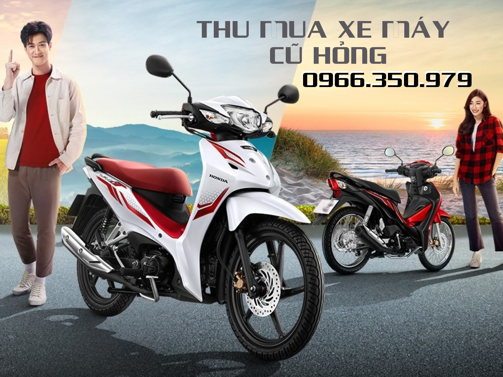Thu mua xe máy cũ hỏng, thu tại nhà giá cạnh tranh